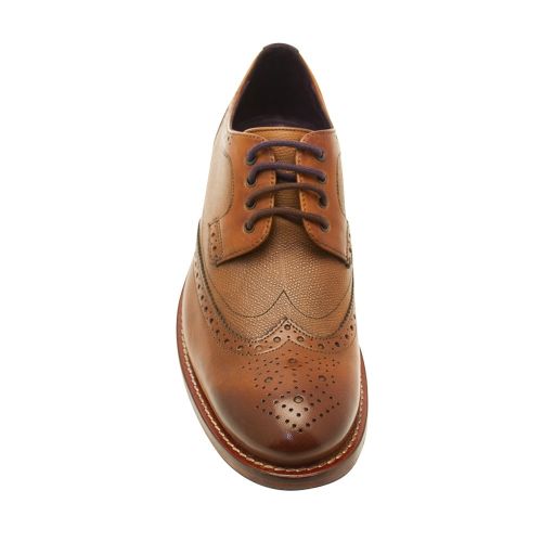 Mens Tan Cassius 4 Leather Brogues 8313 by Ted Baker from Hurleys
