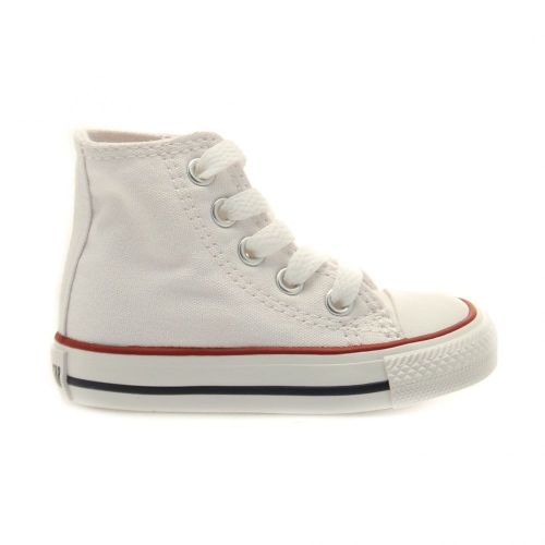 Infant Optical White Chuck Taylor All Star Hi (2-9) 49631 by Converse from Hurleys