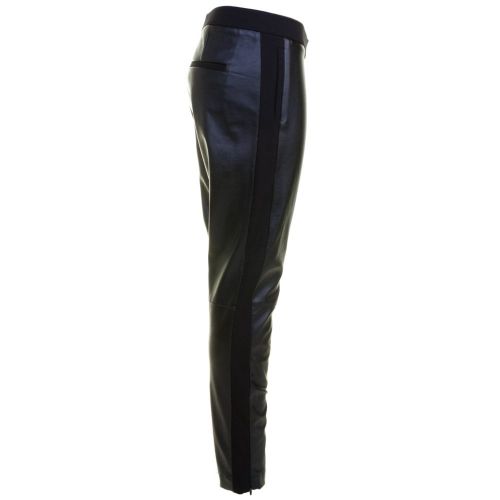 Womens Black Street PU Skinny Fit Trousers 60369 by French Connection from Hurleys