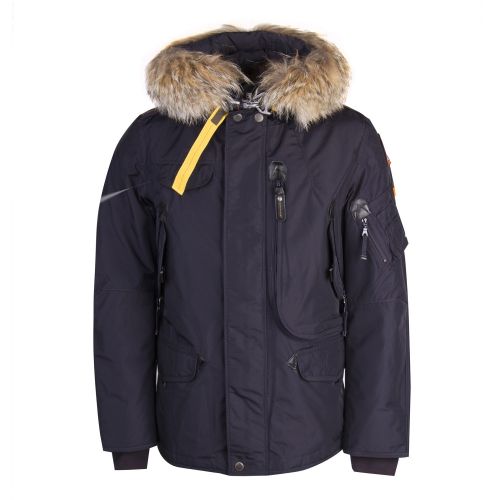 Mens Navy Right Hand Hood Coat 32155 by Parajumpers from Hurleys