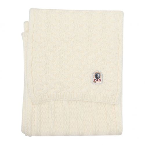 Girls Milk Tricot Scarf 90975 by Parajumpers from Hurleys
