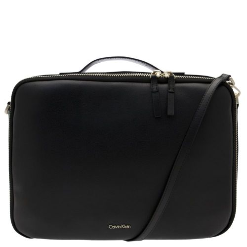 Womens Black Frame Laptop Bag 20524 by Calvin Klein from Hurleys