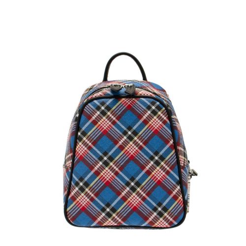 Anglomania Womens Blue Shuka Tartan Backpack 29630 by Vivienne Westwood from Hurleys