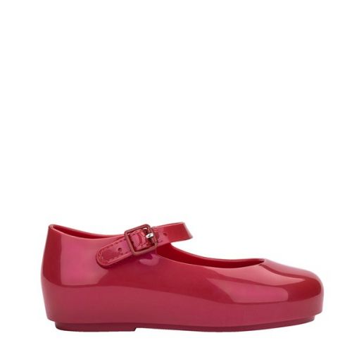 Girls Patent Red Mini Dora Shoes (4-11) 110918 by Mini Melissa from Hurleys