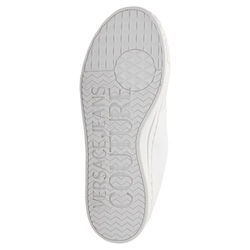 Womens White Elegant Buckle Trainers 92686 by Versace Jeans Couture from Hurleys