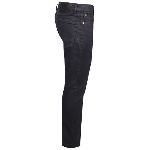 Mens Dark Aged Waxed 3301 Slim Fit Jeans 39277 by G Star from Hurleys