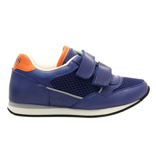 Boys Blue Branded Trainers (27-36) 18935 by BOSS from Hurleys