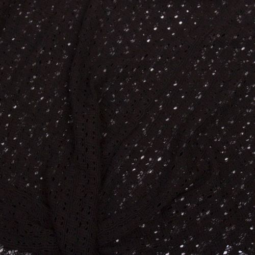 Womens Black Vijulisa Tie Light Knitted Jumper 88674 by Vila from Hurleys