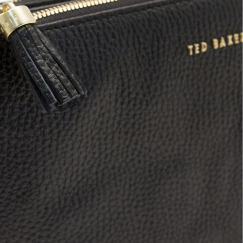 Womens Black Maceyy Double Zip Crossbody Bag 30102 by Ted Baker from Hurleys