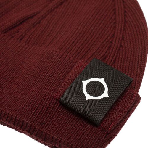 Mens Fig Rib Beanie Hat 93071 by MA.STRUM from Hurleys