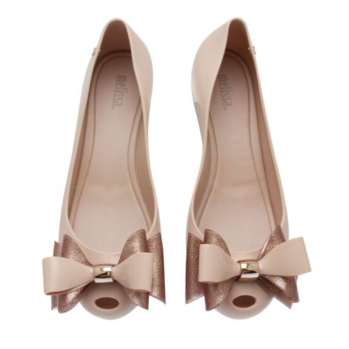 Melissa Womens Rose Glitter Ultragirl Bow 20 Shoes 75781 by Melissa from Hurleys
