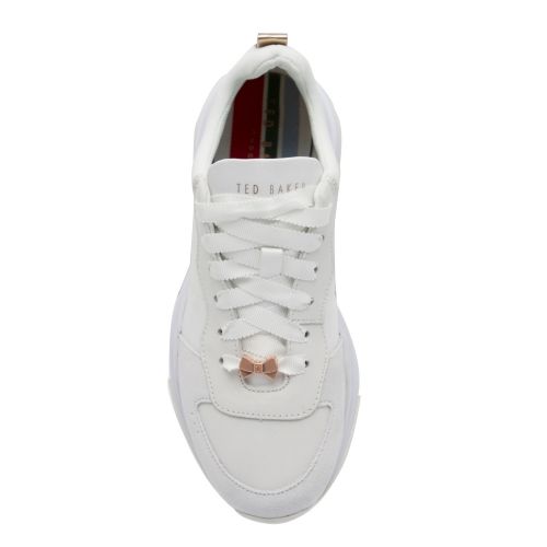 Womens White Waverdi Layered Sole Trainers 42373 by Ted Baker from Hurleys