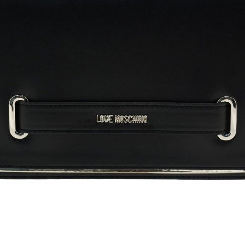 Womens Black Chain Shoulder Bag 66053 by Love Moschino from Hurleys