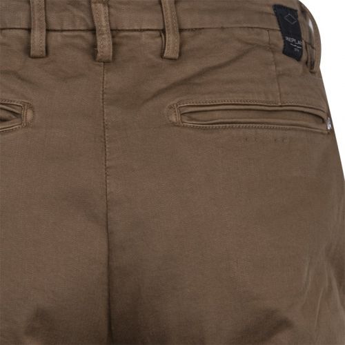 Mens Tobacco Benni Straight Fit Chinos 102850 by Replay from Hurleys