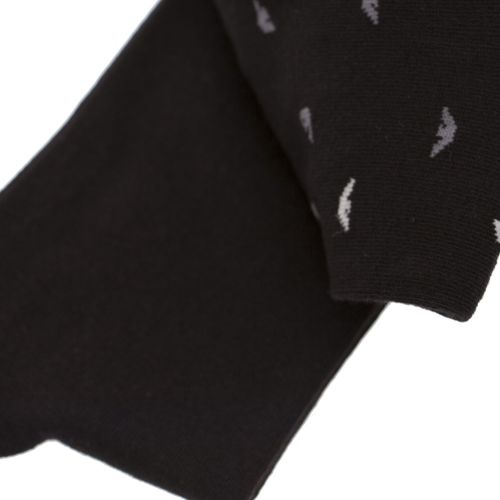 Mens Multi Eagle 3 Pk Socks 30887 by Emporio Armani from Hurleys