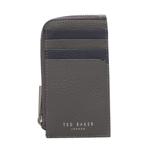 Mens Grey Worcard Zip Around Cardholder 51039 by Ted Baker from Hurleys