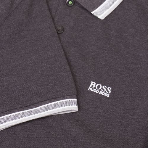 Athleisure Mens Black Paddy Regular Fit S/s Polo Shirt 28085 by BOSS from Hurleys