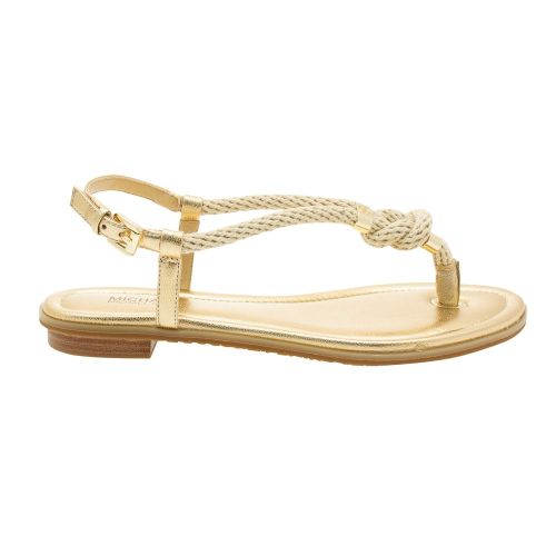 Womens Pale Gold Holly Rope Sandals 8382 by Michael Kors from Hurleys