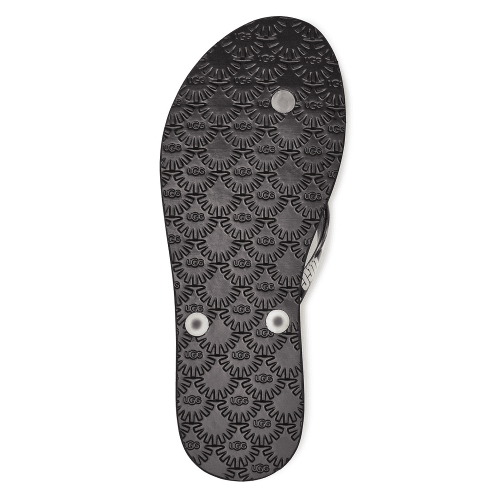 Womens Black Simi Graphic Flip Flops 60402 by UGG from Hurleys