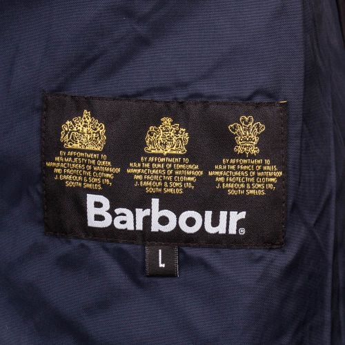 Lifestyle Mens Navy Powell Quilted Jacket 64784 by Barbour from Hurleys