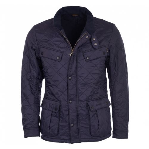 Mens Navy Ariel Polarquilt Jacket 31489 by Barbour International from Hurleys