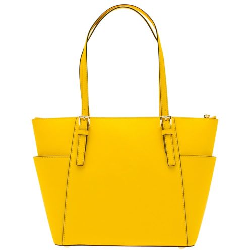 Womens Yellow Jet Set Top Zip Tote Bag 8860 by Michael Kors from Hurleys