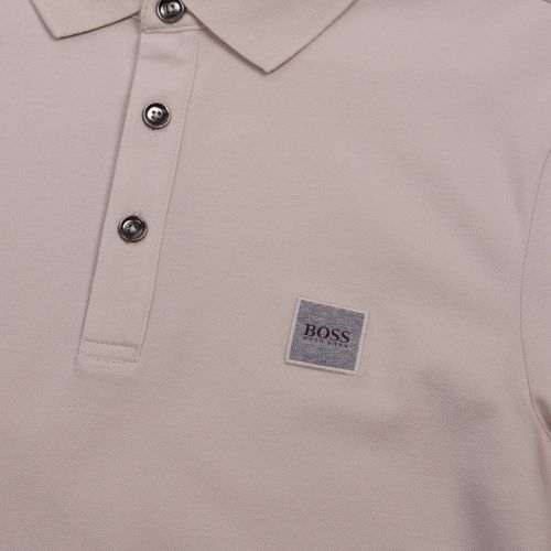 Casual Mens Stone Passerby Slim Fit L/s Polo Shirt 57001 by BOSS from Hurleys