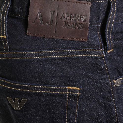 Mens Blue Wash J21 Regular Fit Jeans 27228 by Armani Jeans from Hurleys