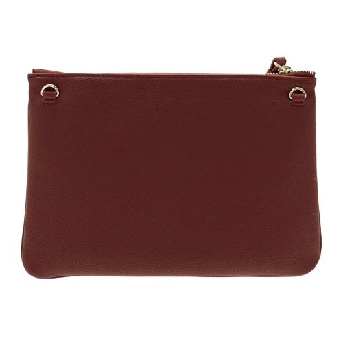Womens Burgundy Branded Clutch Bag 70345 by Armani Jeans from Hurleys