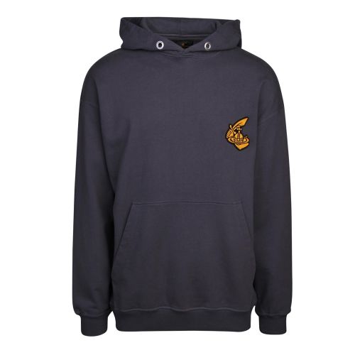Anglomania Mens Anthracite Orb Hoodie 36387 by Vivienne Westwood from Hurleys
