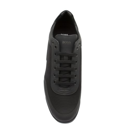 Athleisure Mens Black Saturn Lowp_Act4 Trainers 57270 by BOSS from Hurleys
