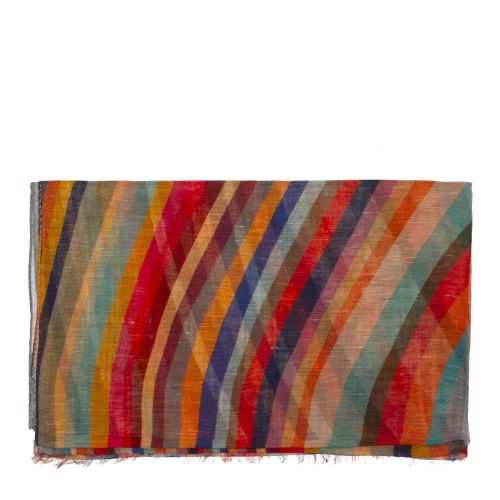 Womens Swirl Lightweight Scarf 83198 by PS Paul Smith from Hurleys