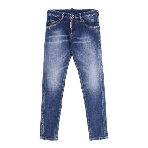 Boys Blue Skater Skinny Fit Jeans 91455 by Dsquared2 from Hurleys