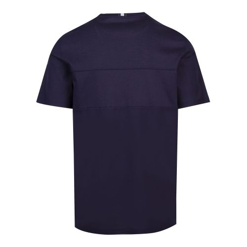 Mens Navy Helter Panelled S/s T Shirt 54979 by Ted Baker from Hurleys