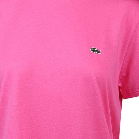 Mens Bright Pink Classic Pima S/s T Shirt 107649 by Lacoste from Hurleys