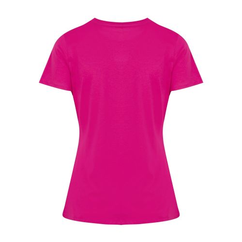 Womens Bright Pink Temellow Logo S/s T Shirt 74098 by BOSS from Hurleys