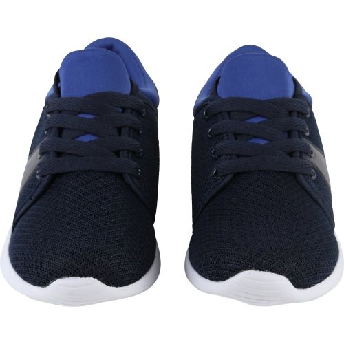 Boys Navy Branded Mesh Trainers (27-41) 13322 by BOSS from Hurleys