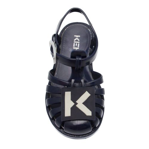 Boys Navy Ludwig Jelly Sandals (25-35 EUR) 88441 by Kenzo from Hurleys