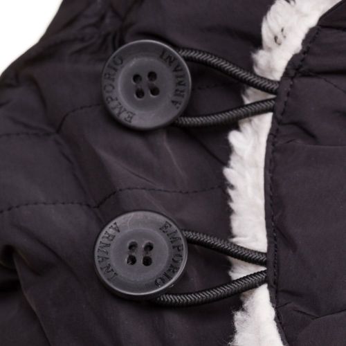 Mens Black Mountain Double Parka 64393 by EA7 from Hurleys