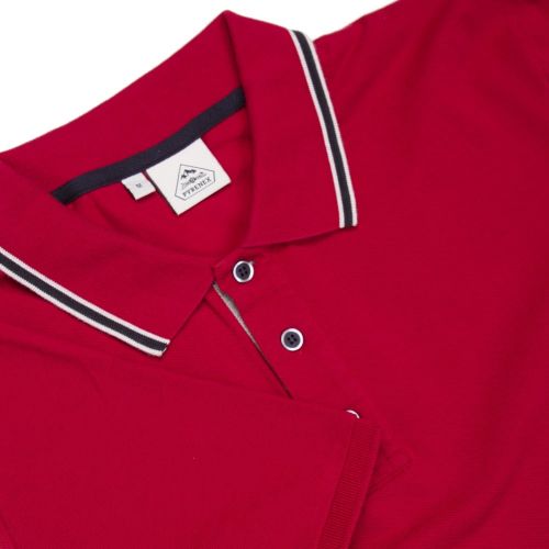 Mens Tulip Red Lionel S/s Polo Shirt 24402 by Pyrenex from Hurleys