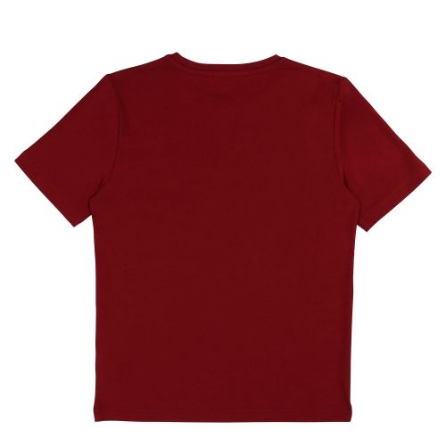 Boys Crimson Branded Logo S/s T Shirt 45552 by BOSS from Hurleys