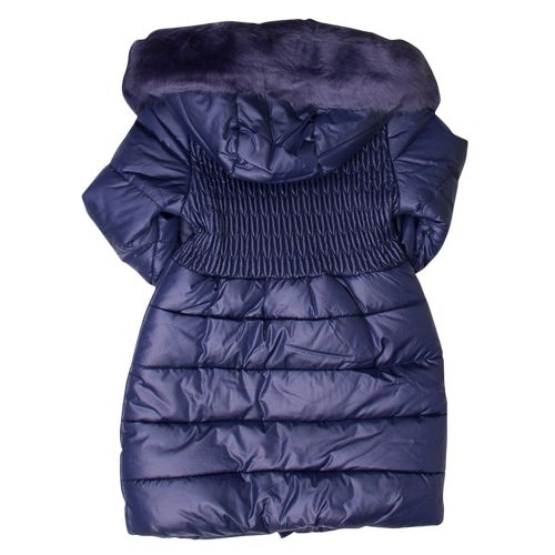 Girls Navy Quilted Coat 12819 by Mayoral from Hurleys