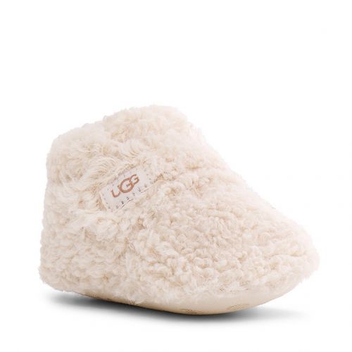 Infant Natural Bixbee Curly Faux Fur Booties 96144 by UGG from Hurleys