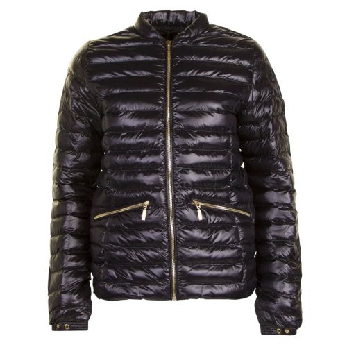 Womens Black Lapper Quilted Jacket 21862 by Barbour International from Hurleys