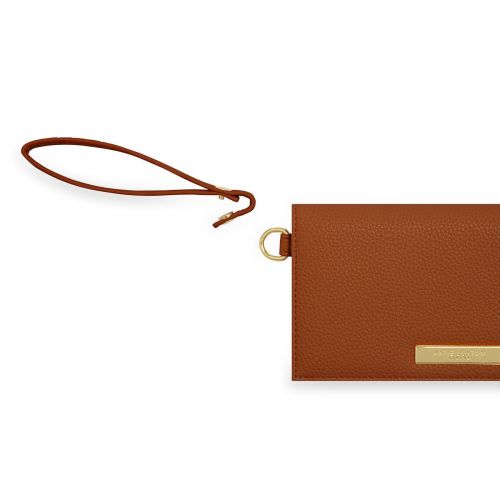 Womens Cognac Cleo Wristlet Purse 84409 by Katie Loxton from Hurleys