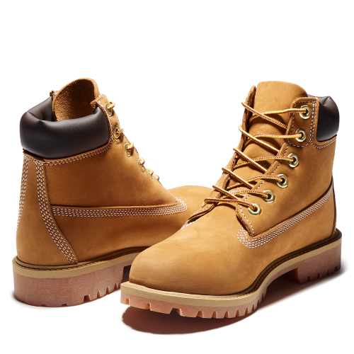 Junior Wheat Classic 6 Inch Premium Boots (3-6) 97934 by Timberland from Hurleys