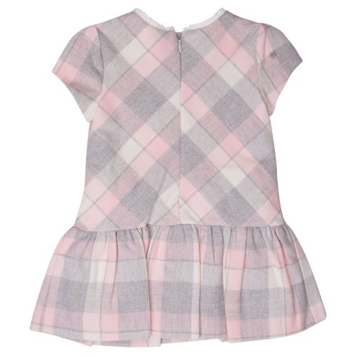 Baby Grey Plaid Flannel Dress 12725 by Mayoral from Hurleys