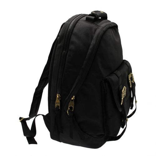 Mens Black Nylon Buckle Backpack 90439 by Versace Jeans Couture from Hurleys