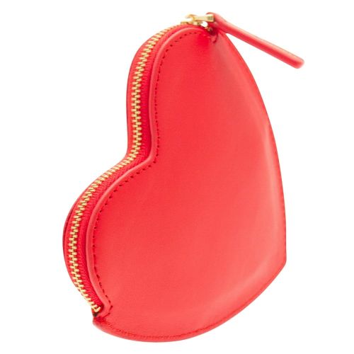 Womens Red Heart Coin Purse 72709 by Lulu Guinness from Hurleys
