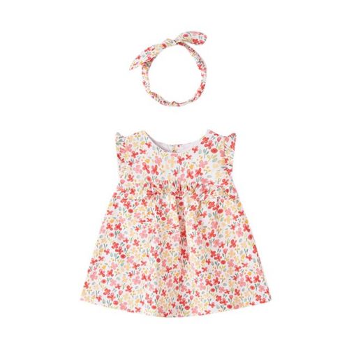 Baby Nectar Floral Dress w/Headband 102560 by Mayoral from Hurleys
